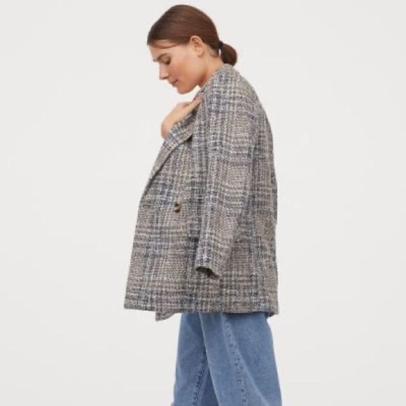 H&M Boucle Jacket Textured New - Picture 4 of 4